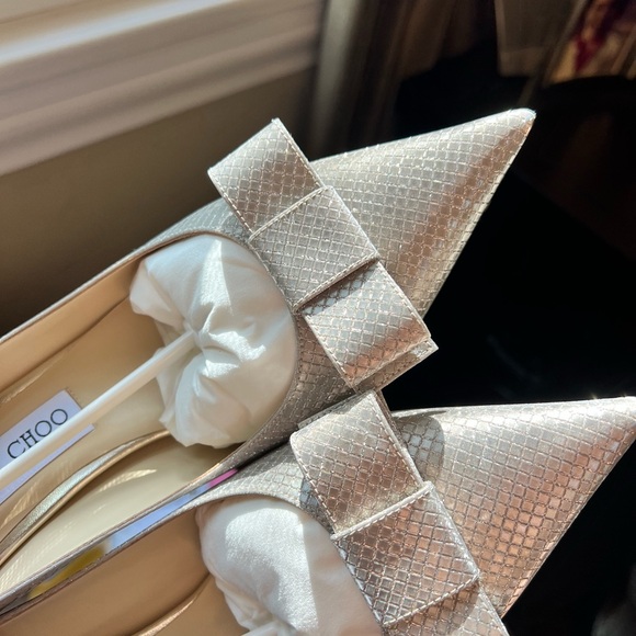 Jimmy Choo Love Bow kitten heel pumps - Picture 5 of 16